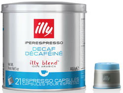 Кофе illy iperespresso 21 капсул без кофеина